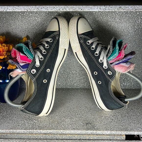 Converse Chuck Taylor All Star MULTI TONGUE RAINBOW CTAS SHOES Sneakers 7 5 - Picture 5 of 8